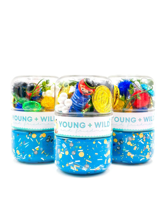 Young, Wild and Friedman Grab & Go Dough Jar Pirate