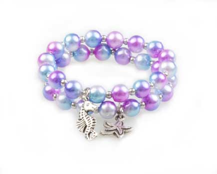 Great Pretenders Mermaid Mist Bracelet Set, 2 Pc Set
