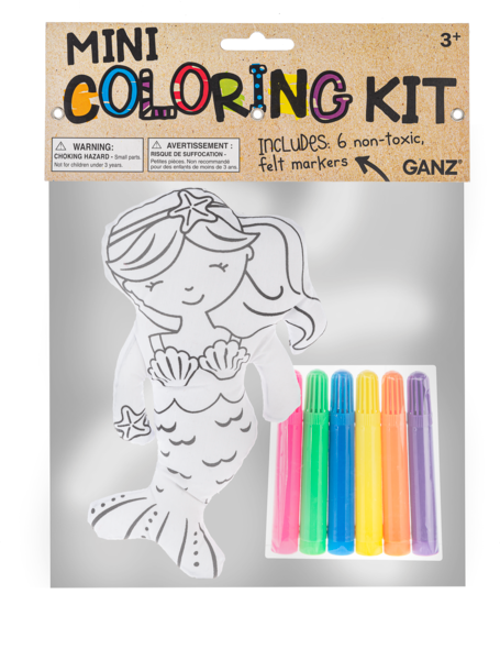 Ganz 7" Color Kit  Mermaid 7 Piece Set