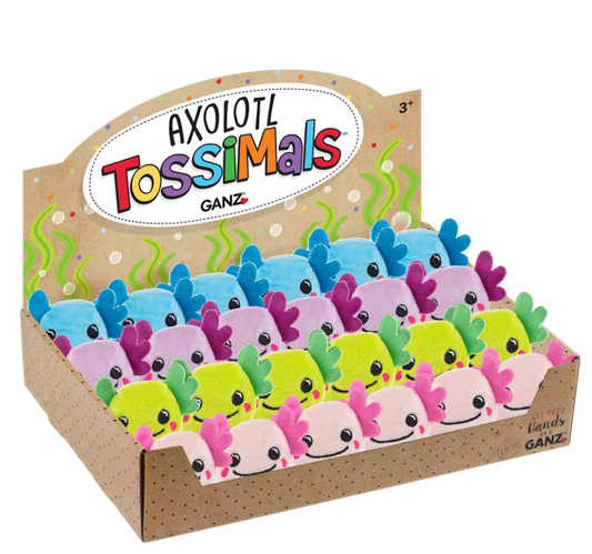 Ganz 3" Axolotl Tossimal Stuffed Animal
