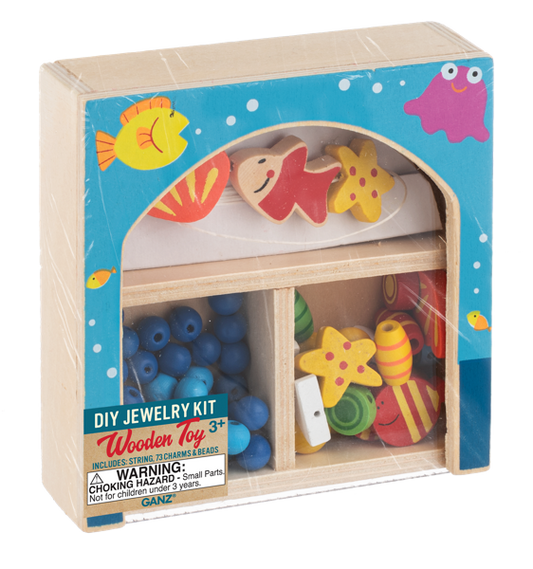 Ganz 4" DIY Jewelry Kit Sea Life and Fruit