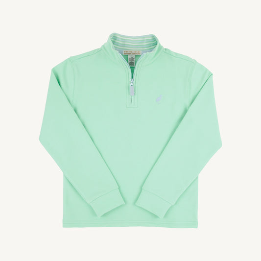 Beaufort Bonnet Hayword Half Zip--Grace Bay Green/Buckhead Blue