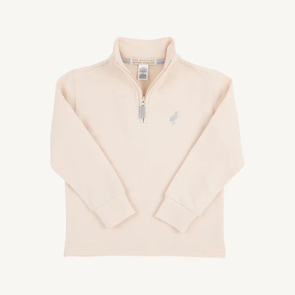 Beaufort Bonnet Hayward Half Zip Osprey Oatmeal with Grandison Rd. Gray Stork