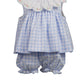 The Proper Peony Colby Check Bloomer Set