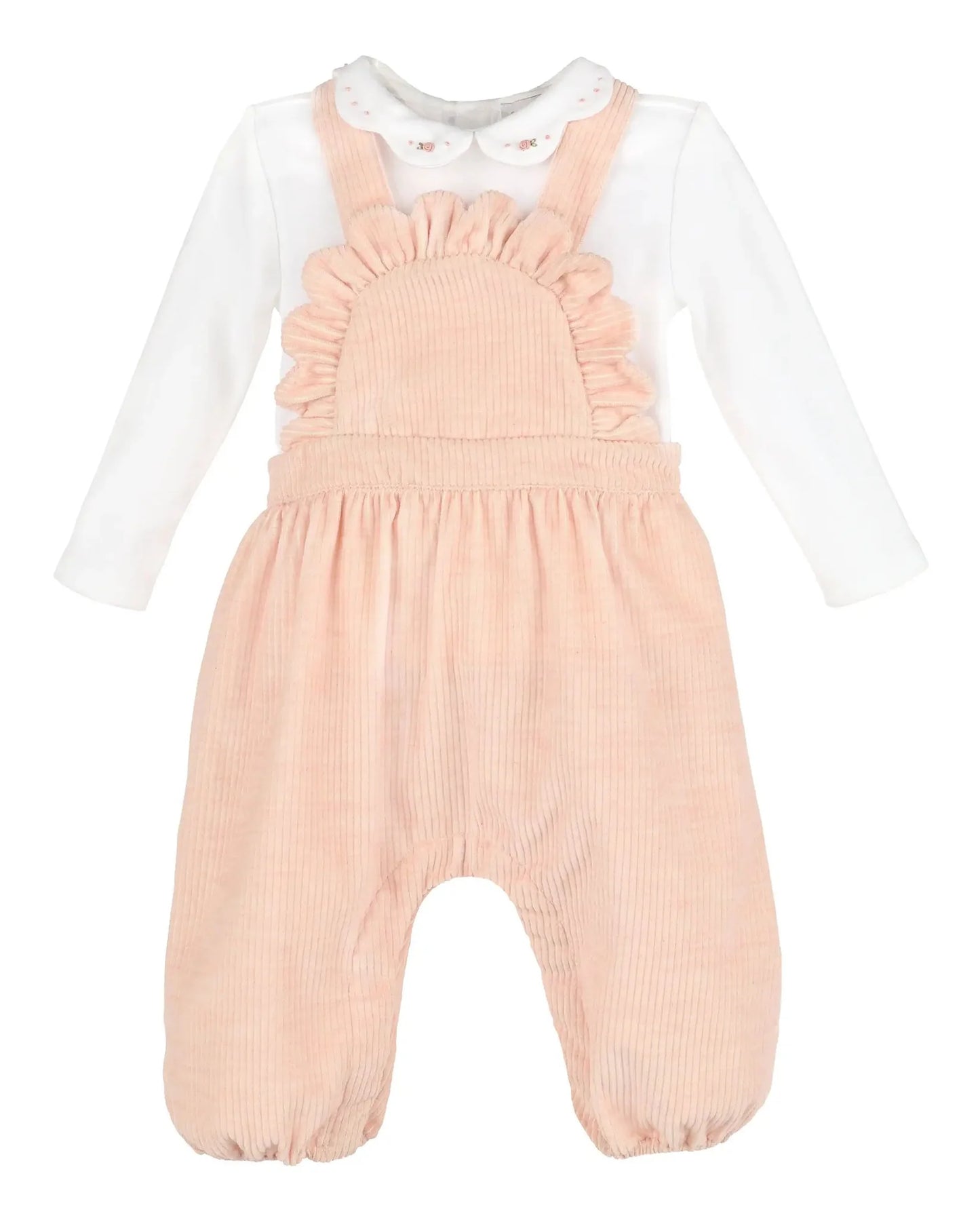 Sophie and Lucas Classic Cord Girl Longall, Pink