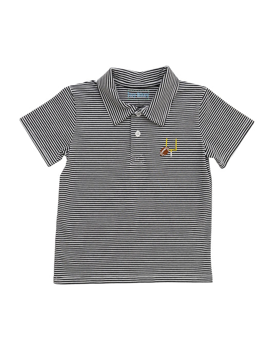 Itsy Bitsy Game Day Polo-Black