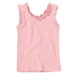 Coop by Pink Chicken joy ruffle rib tank - Pink