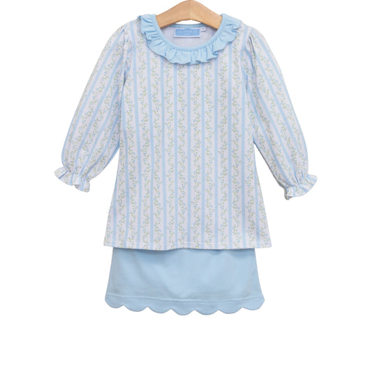 Trotter Street Vineyard Blooms Skort Set