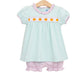 Trotter Street Pumpkin Rowe Bloomer Set