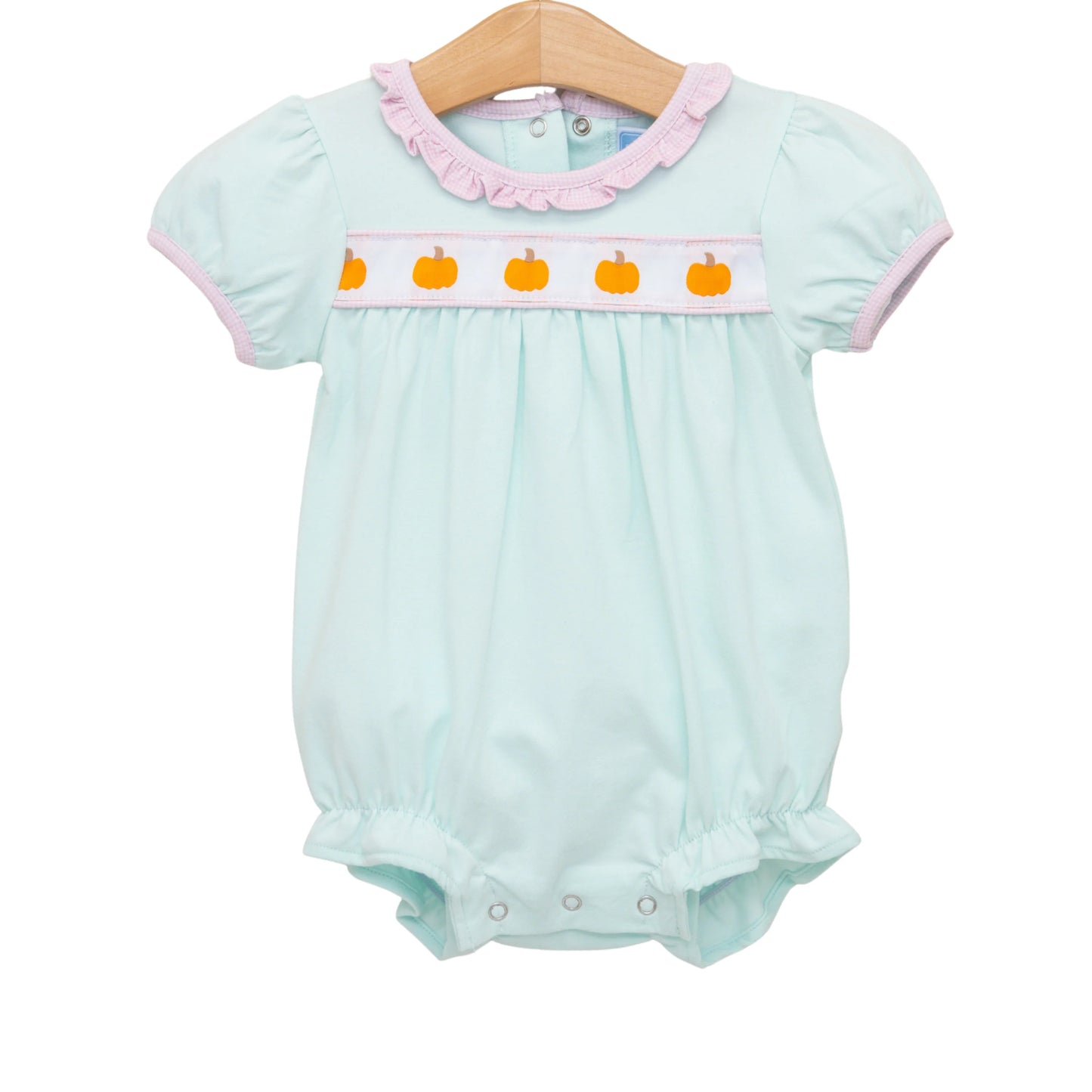 Trotter Street Pumpkin Rowe Ruffle Bubble