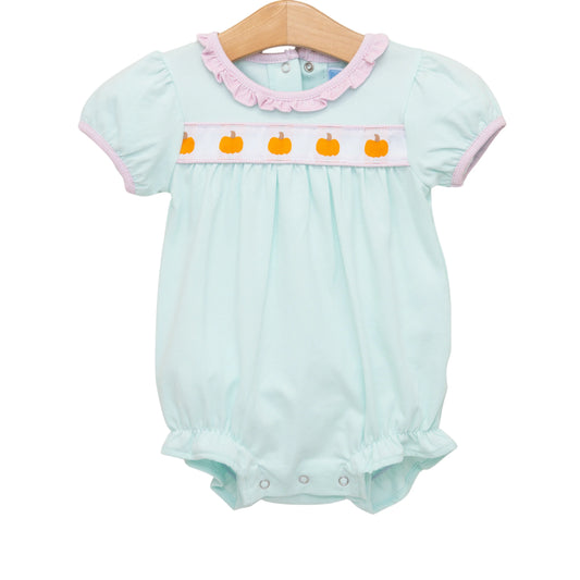 Trotter Street Pumpkin Rowe Ruffle Bubble