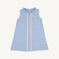 Beaufort Bonnet Lizzie's Luxe Leisure Dress - Ruffle-Beale Street Blue/Palm Beach Pink