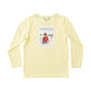 Prodoh Kids Pro Performance Long  Sleeve T-Shirt--Yellow Pear--Fishing Boy