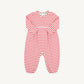 Beaufort Bonnet Long Sleeve Bradford Romper--Richmond Red Stripe