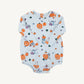 Beaufort Bonnet Long Sleeve Patton Play Bubble--Candy and Critters (Buckhead Blue)