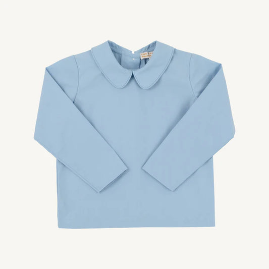 Beaufort Bonnet Peter Pan Collar Shirt--Barrington Blue