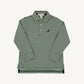 Beaufort Bonnet Prim and Proper Polo--Grier Green Stripe