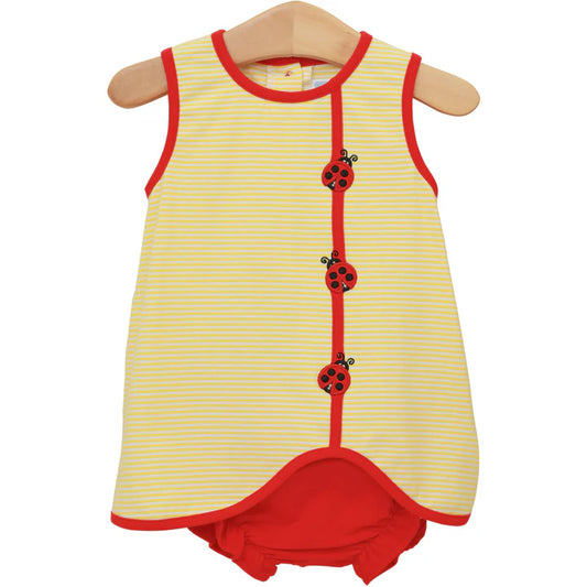 Trotter Street Lovely Ladybugs Diaper Set