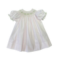 LuLu BeBe Emma Classic Pink Smocked Bishop Dress