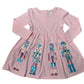 LuLu BeBe Light Pink Nutcracker Sequin Dress