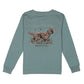 Properly Tied Baby Boykin Long Sleeve Steel Blue