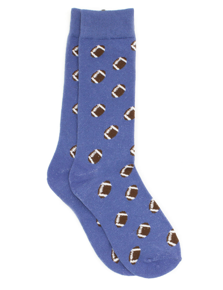 Properly Tied Boys Lucky Duck Socks--Football