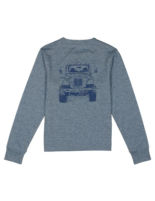 Properly Tied Portland Pocket Tee--Rod Runner Ocean