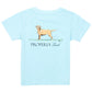 Properly Tied Boys Waverider Short Sleeved Powder Blue T-Shirt