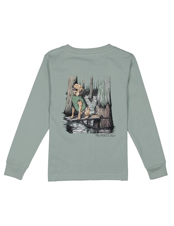 Properly Tied Boys Retrieval Ready Long Sleeve Fog
