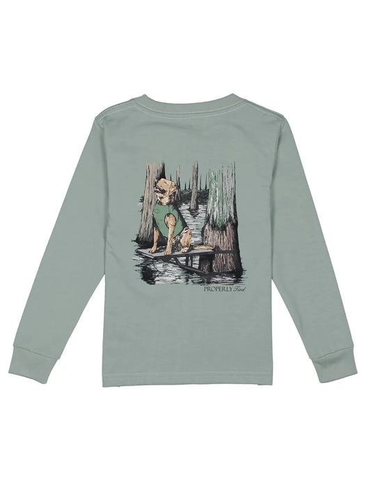 Properly Tied Boys Retrieval Ready Long Sleeve Fog