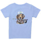 Properly Tied Baby Fishing Buddy Short Sleeve T-Shirt-- Light Blue