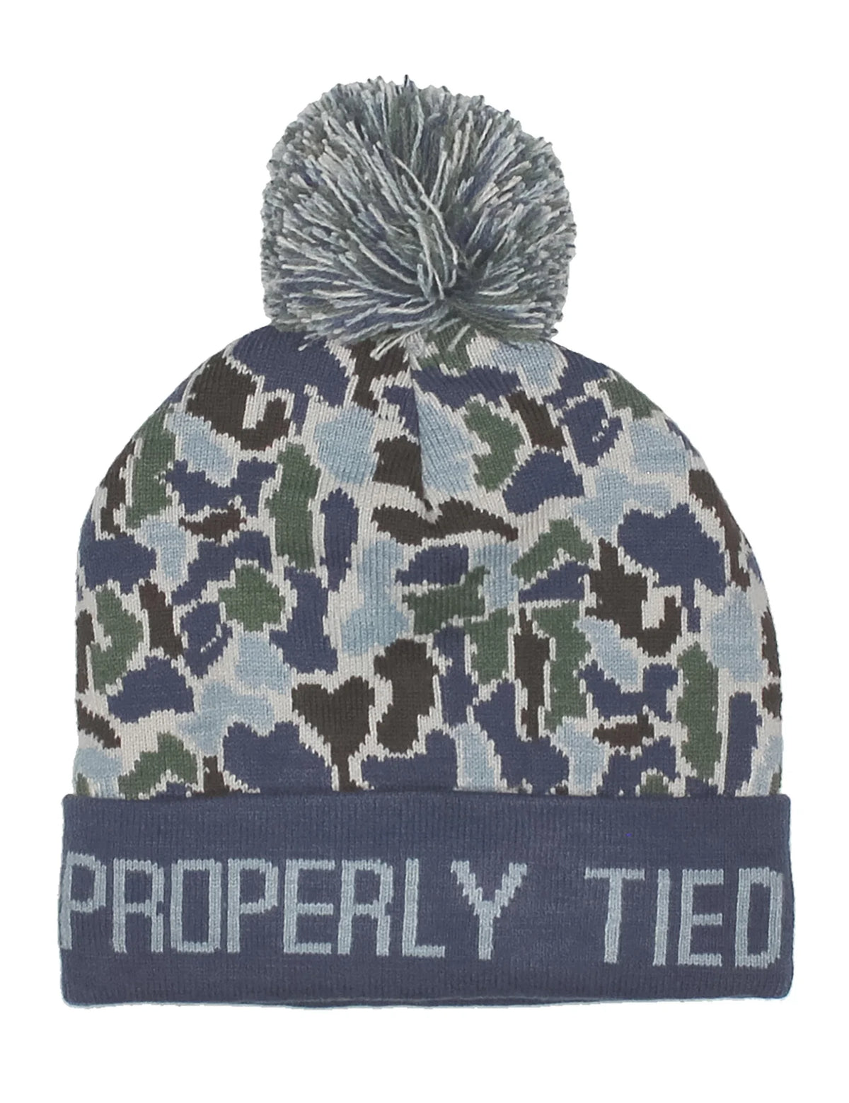 Properly Tied Boys Breck Beanie--Terra Camo