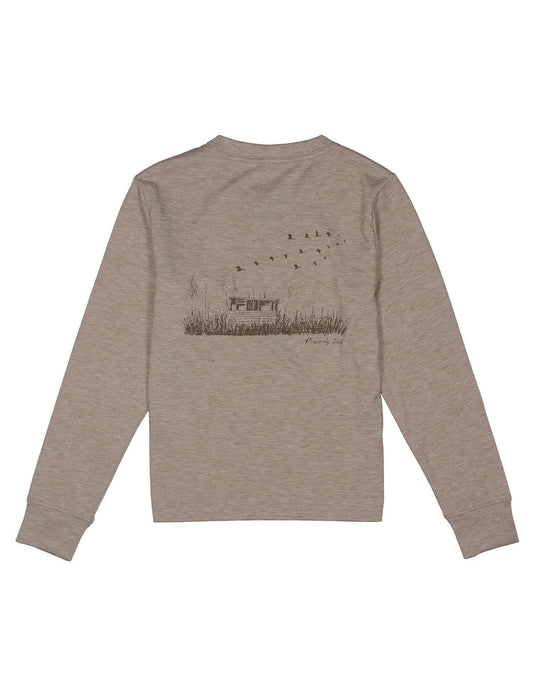 Properly Tied Portland Pocket Tee--Duck Blind Sand