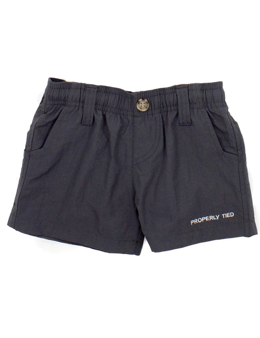 Properly Tied Baby Mallard Short--Charcoal
