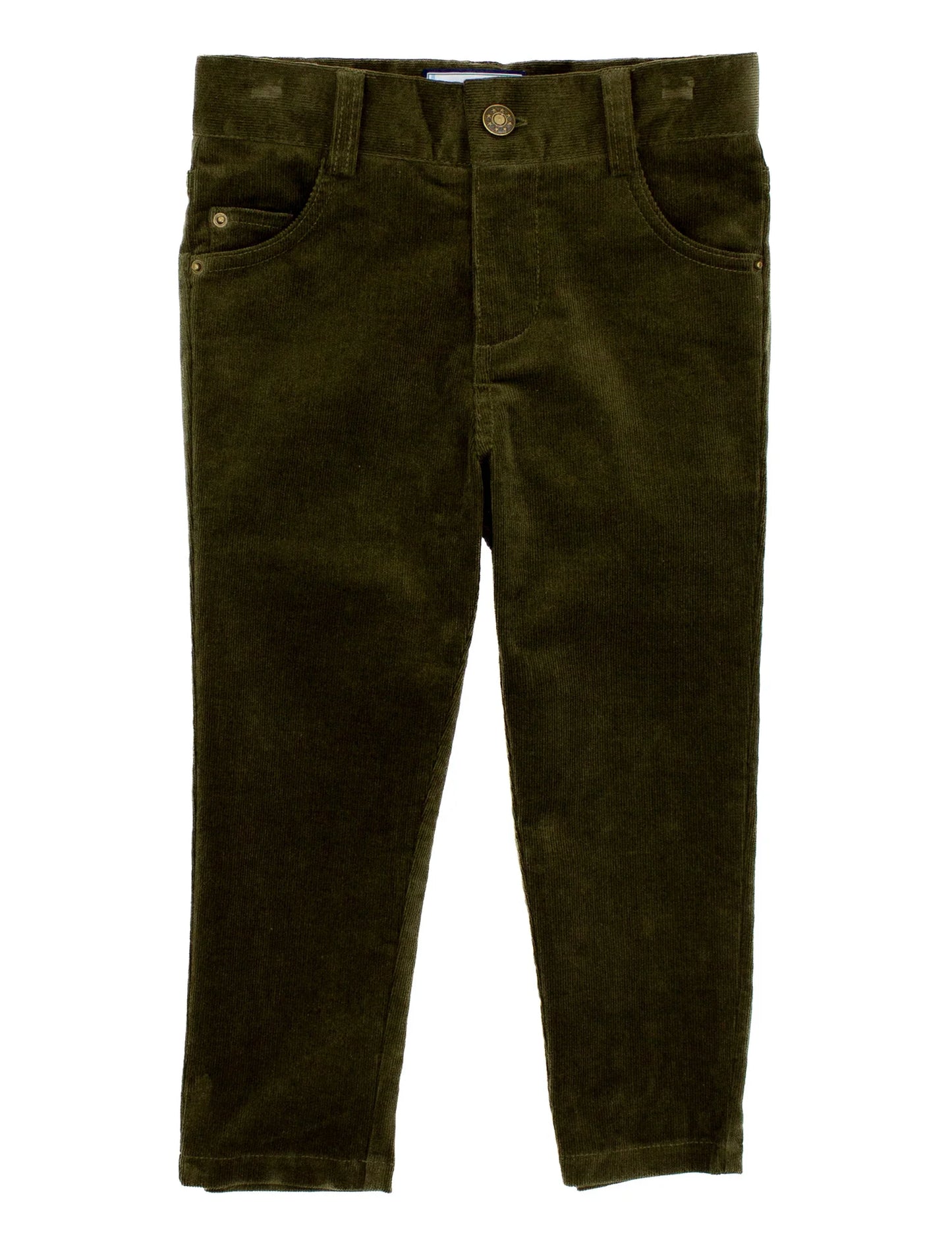 Properly Tied Boys Pinwhale Cord Pant--Olive