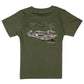 Properly Tied Boys Mossy Oak Boat Ride Short Sleeve--Olive
