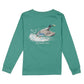 Properly Tied Boys Lift Off Long Sleeve Teal