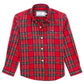 Properly Tied Boys Seasonal Sportshirt Yuletide