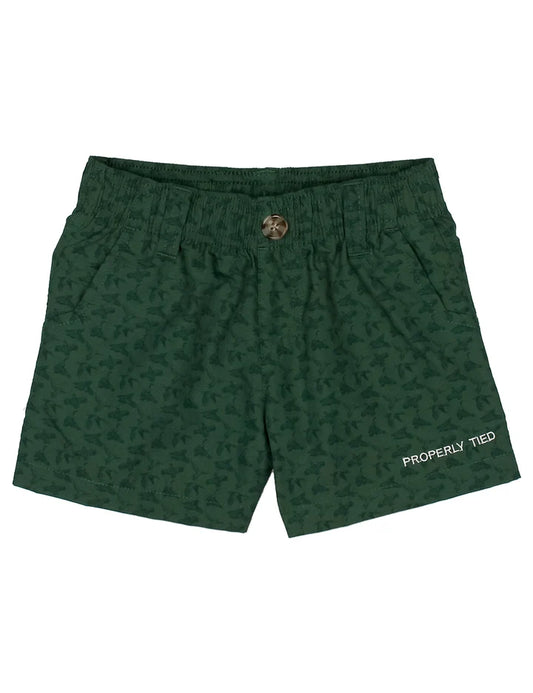 Properly Tied Boys Mallard Short--Flock