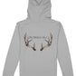 Properly Tied Boys Shade Performance Hoodie Vintage Antler--Ice Grey