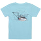 Properly Tied Boys Shrimp Boat Short Sleeve Powder Blue