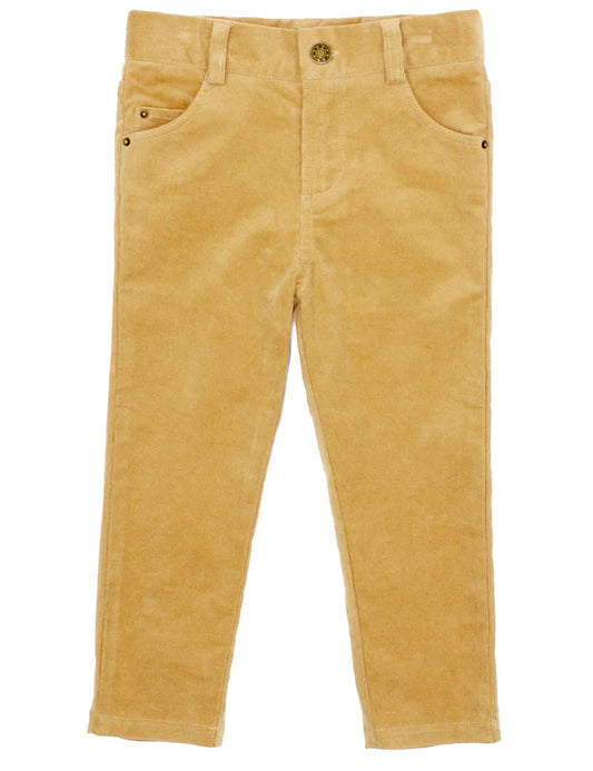 Properly Tied Boys Pinwhale Cord Pant--Camel