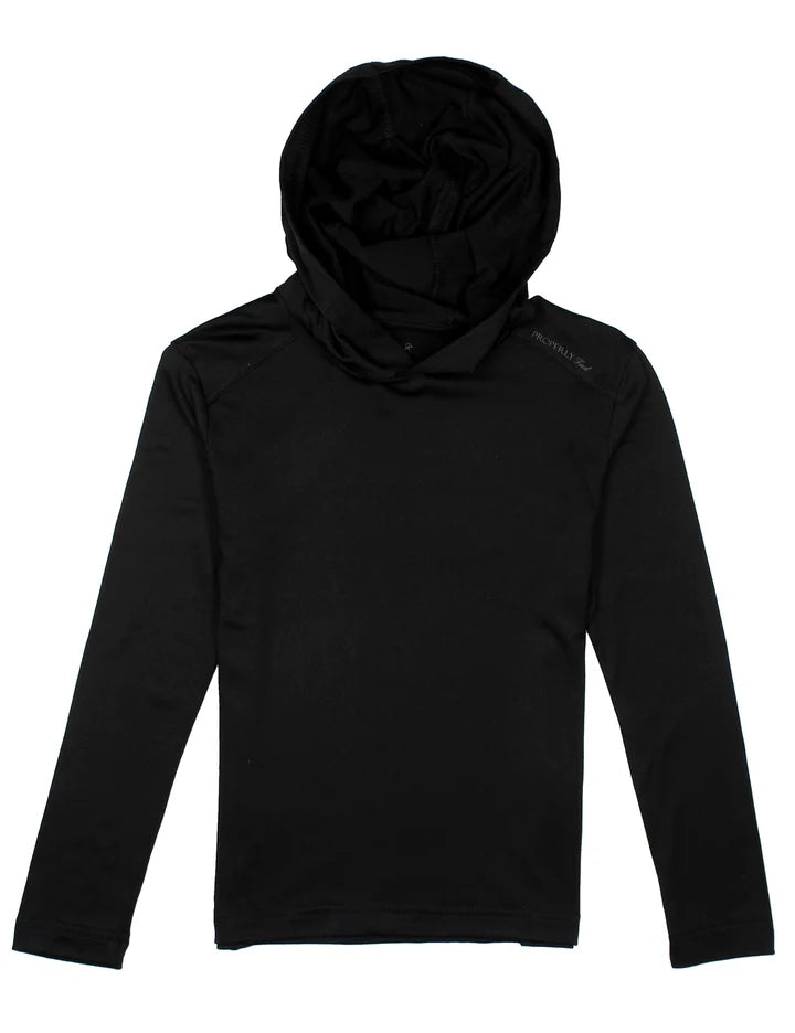 Properly Tied Boys Ravine Hoodie--Black