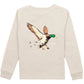 Properly Tied Boys Mallard Flight Long Sleeve Linen T-Shirt