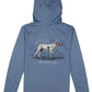 Properly Tied Boys Shade Performance Hoodie Pointer--Stone Blue