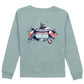 Properly Tied Baby Bait and Tackle Long Sleeve--Fog