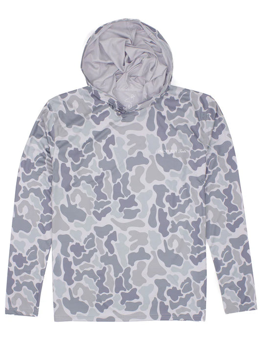 Properly Tied Boys Sportsman Performance Hoodie Polar Camo
