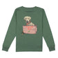 Properly Tied Boys Little Shot Long Sleeve Fern Green