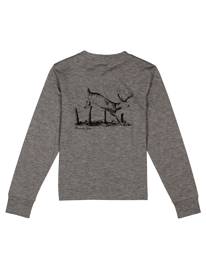 Properly Tied Portland Pocket Tee--Jumping Buck Gravel
