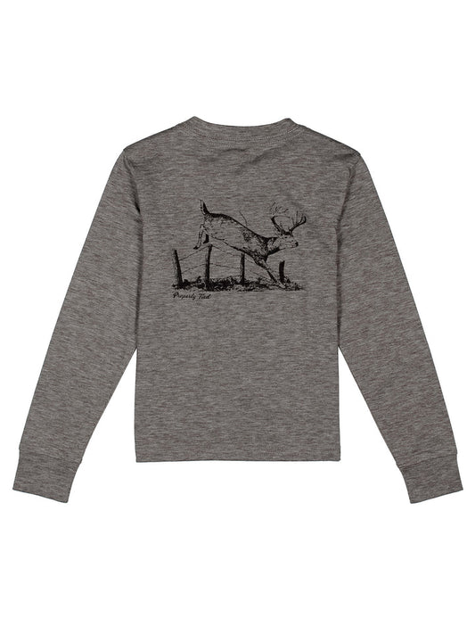 Properly Tied Portland Pocket Tee--Jumping Buck Gravel